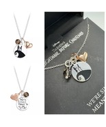 Disney Nightmare Before Christmas Necklace with charms, and gift box, NEW - $462.28 MXN