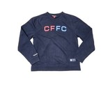 Mitchell &amp; Ness MLS Chicago Fire FC Unisex XL Blue Crewneck Sweatshirt  - £22.36 GBP