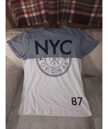 Aeropostale Men M T Shirt NYC Original 87 100% Cotton Applique 100% Poly... - £14.00 GBP