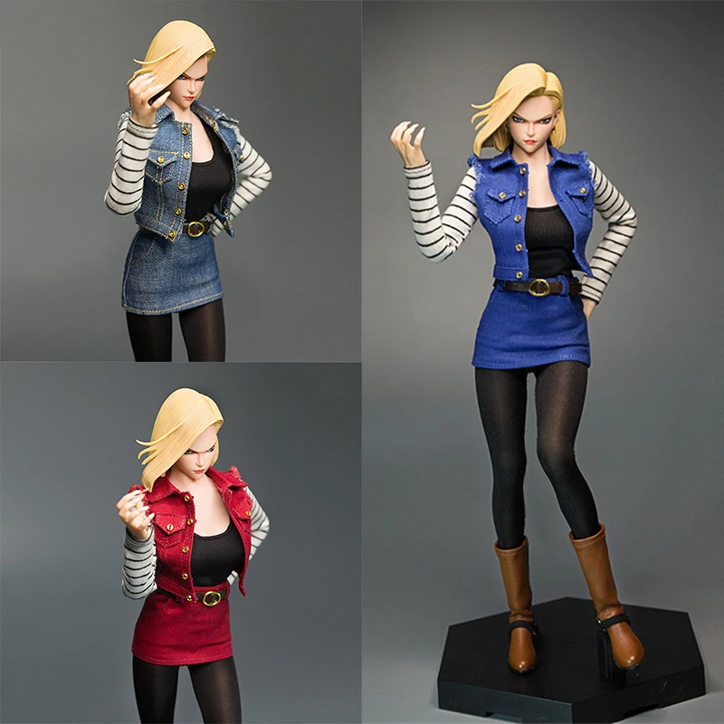 cdtoys m013 1/6 Android 18 Vest Skirt Set Female Soldier Clothes Fit 12&#39;&#39; Action - £1,044,853.56 GBP+