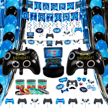 99PCS Gamer Birthday Decorations, Video Game Party Favors for Boys, Cupc... - $25.47