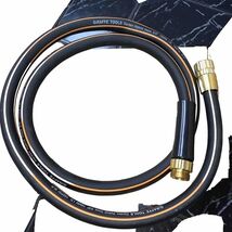 Giraffe Tools Garden Hybrid Hose 5/8&quot; 16MM I.D. 150PSI W.P. Brass Fittings - $218.98 MXN