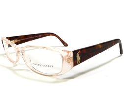 Ralph Lauren Eyeglasses Frames RL6046 5218 Clear Pink Tortoise Logos 55-14-135 - £52.14 GBP