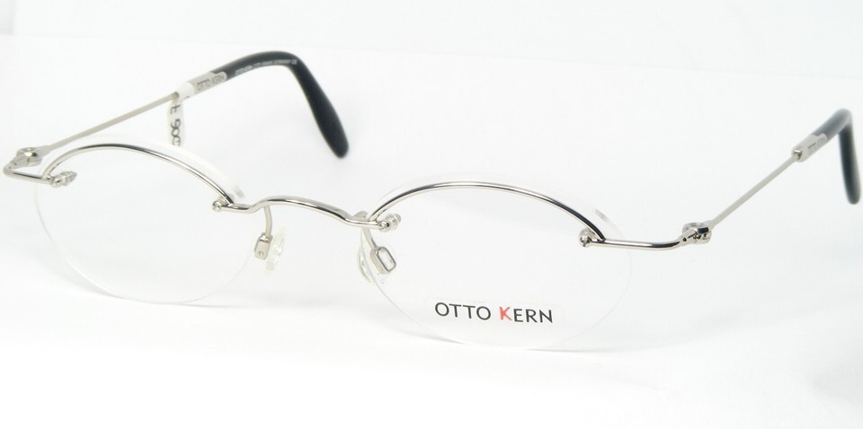 Vintage OTTO KERN 9467 289 SILVER UNIQUE EYEGLASSES GLASSES 49-22-135mm ... - $96.68