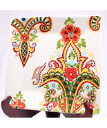 TABLETOPS LIFESTYLES AMELIA PLATE SQUARE DINNER PLATE Large &amp; Bold Color... - $10.69