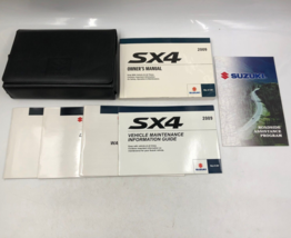 2009 Suzuki SX4 Owners Manual Handbook Set with Case OEM G02B05069 - $35.99