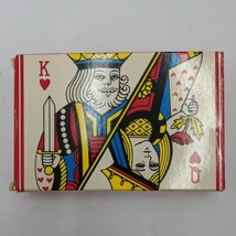 Avon Royal Hearts King Queen 2 3oz Soaps Festive Fragrance Playing Cards NIB - £14.19 GBP