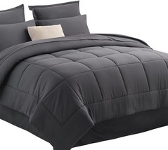 Bed in a Bag 8-Piece Comforter Set Queen Size All Season Bedding Sets - $44.54