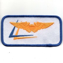 4&quot; Navy VA-75 B/N Nfo Name Tag Sunday Punchers Military Wings Embroidered Patch - £27.40 GBP
