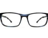 Champion Eyeglasses Frames CUTRIOKA C03 Black Blue Horn Extra Large 58-1... - $74.24