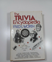  the trivia encyclopedia by fred L. worth 1974 hardback/dust jacket - £6.20 GBP