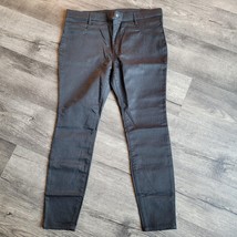 New NWT Time And Tru Jeans Jeggings Womens XXL (20) Black Pull On Stretc... - $19.79