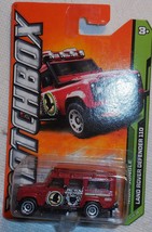 Matchbox 2012 &quot;Land Rover Defender 110&quot; MBX Jungle #4 of 10 On Sealed Card - $3.00