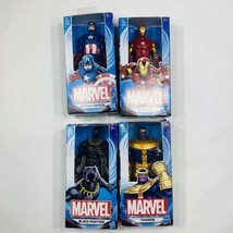 Marvels 6 inch Action Figures Thanos Black Panther Captain America Iron Man - £23.73 GBP