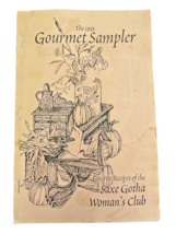 Cookbook Saxe Gotha Presbyterian Church Lexington SC Womans Club Gourmet Sampler - £9.45 GBP