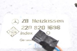 00-02 MERCEDES-BENZ S600 Front Left Driver Upper Seat Cushion Cover F3810 image 11