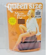 Lamour Hosiery Moulin Rouge Queen Size Panty Hose Beige VTG NOS New Cana... - $8.22