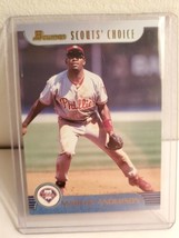 1999 Bowman Baseball Card | Marlon Anderson Scout&#39;s Choice | Phillies #SC14 - £1.53 GBP