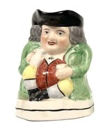 Antique English Staffordshire Toby Jug  marked Staffordshire England 5 3/4&quot; - $169.25 CAD