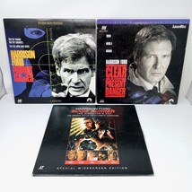 Laserdisc Lot: Blade Runner - Patriot Games - Clear &amp; Present Danger Widescreen - $29.95