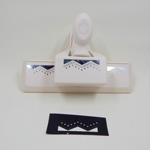 Martha Stewart Dotted Zig Zag Embossed Southwest Border Edge Paper Punch - $18.99