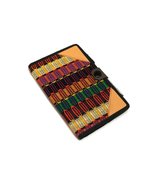 Small Multicolored Woven Striped Pattern Refillable Lined Sheet Paper No... - $335.02 MXN