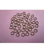 Bronze Color Metal Jump Rings 4mm - £1.95 GBP