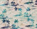 Cotton Batik Places You'll Go Bali Batiks Cotton Fabric Print by Yard D1... - $15.95