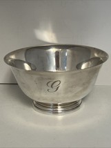 Cartier Sterling Silver 5” Bowl Paul Revere Repro. #874 Monogrammed “G” ... - $5,947.60 MXN