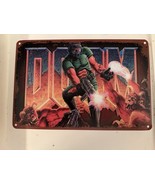DOOM Retro Metal Sign Classic Video Game Demon Slayer Wall Art - $26.39 CAD