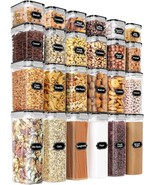 Praki Airtight Food Storage Containers Set With Lids - 24 Pcs,, Labels &amp;... - €40,75 EUR