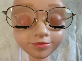 Vintage Demi Amber MOD.1482 50-20 Eyeglasses U.S Optical FRAMES Gold - $516.47 MXN