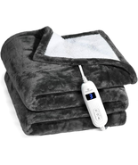 Heated Blanket, Machine Washable Extremely Soft &amp; Comfortable Electric B... - $974.49 MXN