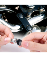Kiwav Motorcycle round Bolt Cap Screw Cover Plug Black for 8Mm Thread Al... - £9.70 GBP