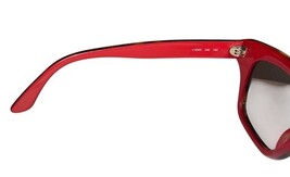 Valentino V656S 240 Red Tortoise Rockstud Sunglasses Italy V Logo image 5