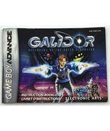 Galidor Game Manual Nintendo Gameboy Advance - £6.72 GBP