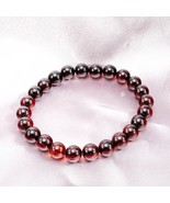 AAA Natural Red Garnet Bracelet, 8 mm, Christmas Gift Idea Unisex, Janua... - $83.22