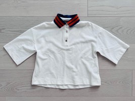 Roberto Cavalli Junior Boy&#39;s Polo Top White ( 6 ) - $89.07