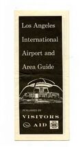 Los Angeles International Airport and Area Guide Brochure  - $27.72
