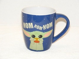 Nwot Disney Star Wars Mandalorian Baby Yoda &quot;Nom Nom Nom&quot; 25 Oz Coffee Mug - £19.65 GBP