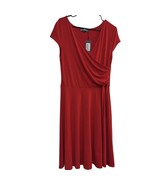 Womens Oxiuly Fashion V-Neck Knit Wrap Dress, XL - NWT - $474.34 MXN