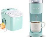 Countertop Ice Maker And Keurig K-Mini Single Serve Coffee Maker Bundle ... - $313.99