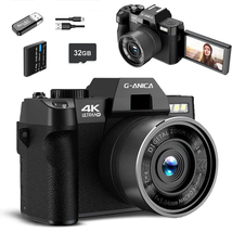 Digital Camera for Photography and Video, 4K 48MP Vlogging Camera  - £131.38 GBP