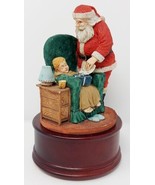&quot;We Wish You A Merry Christmas&quot; Music Box Christmas Traditions Waiting F... - £27.56 GBP