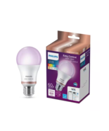 60-Watt Equivalent A19 LED Smart Wi-Fi Color Changing Smart Light Bulb p... - £14.92 GBP