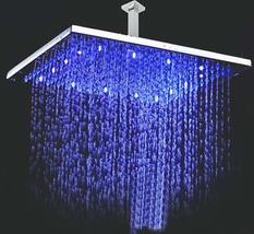 Cascada Ceiling Mount Rainfall LED Shower Head, (include Shower Arm) (12... - $346.45