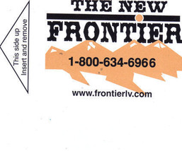 THE NEW FRONTIER Las Vegas Collectible Room Key - £2.32 GBP