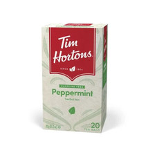 5 Boxes of Tim Hortons Peppermint Herbal Tea- 20 Tea Bags 20g Each-Caffe... - £27.84 GBP