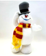 Hallmark Frosty the Snowman Plush Animated Musical singing dancing  14&quot; ... - £20.14 GBP