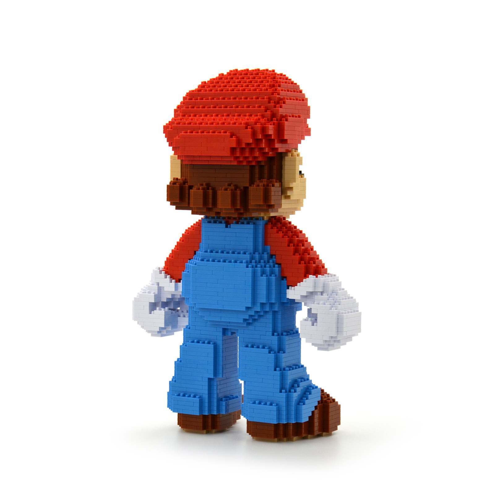 Mario (Super Mario) Brick Sculpture (JEKCA Lego Brick) DIY Kit Item image 2